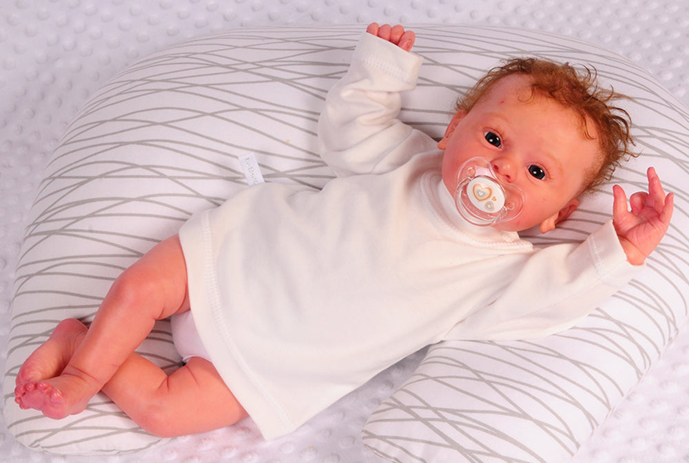 Langarmshirt Baby T-Shirt in Creme Erstlingsshirt langarm