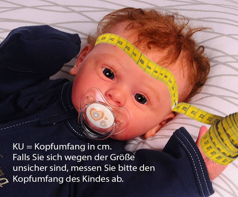 Stirnband für Babys und Kinder ab 0Mon in Weiß für Taufe