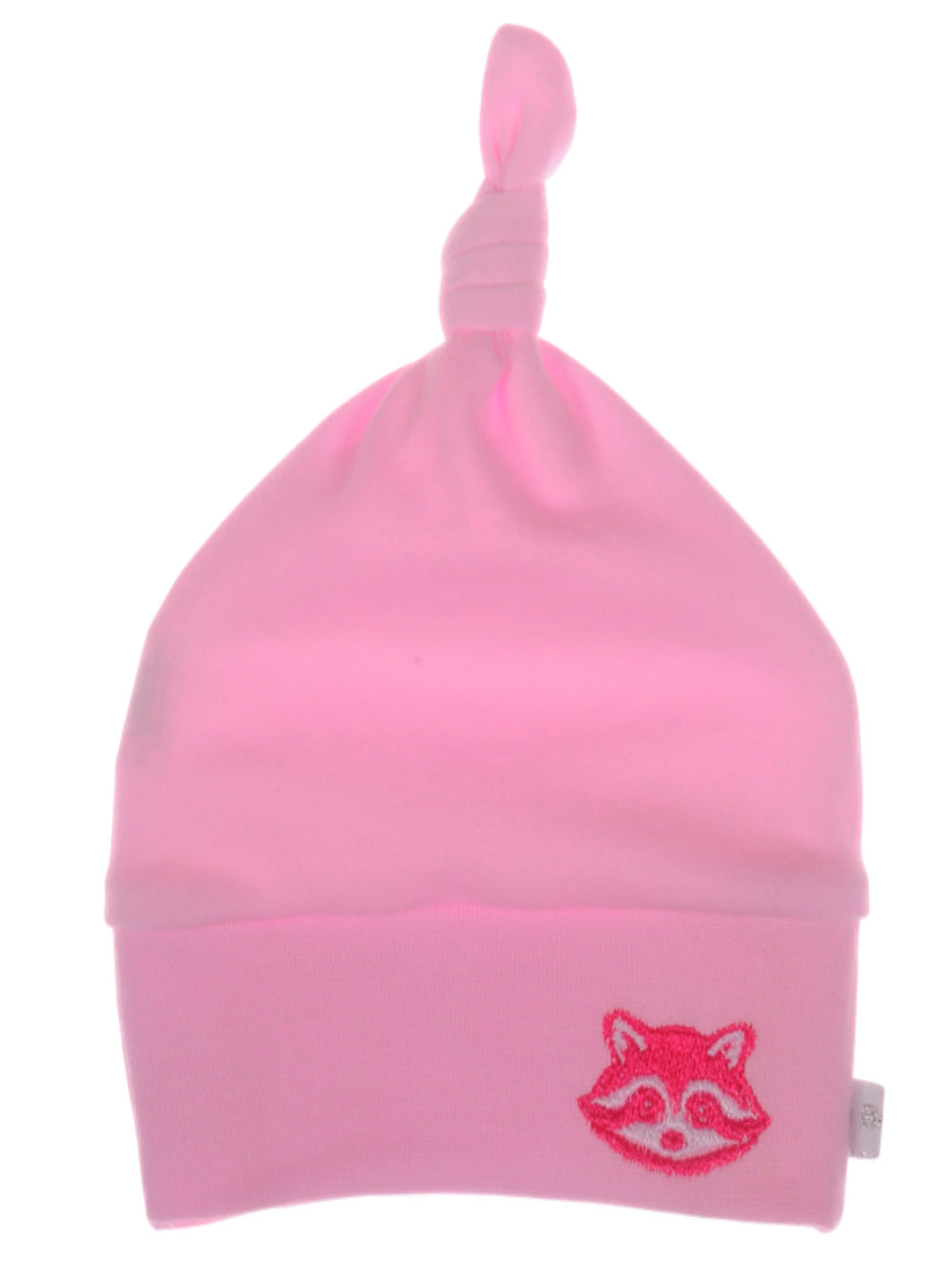 Baby Mütze Knotenmütze für Neugeborene in Rosa