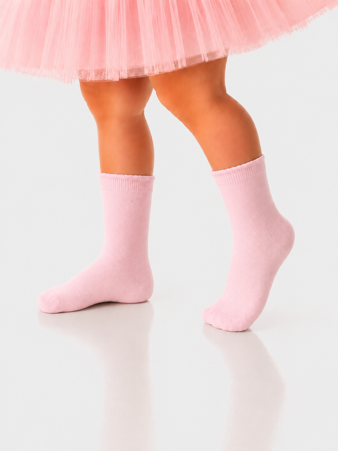 Lange Socken in Rosa Strümpfe