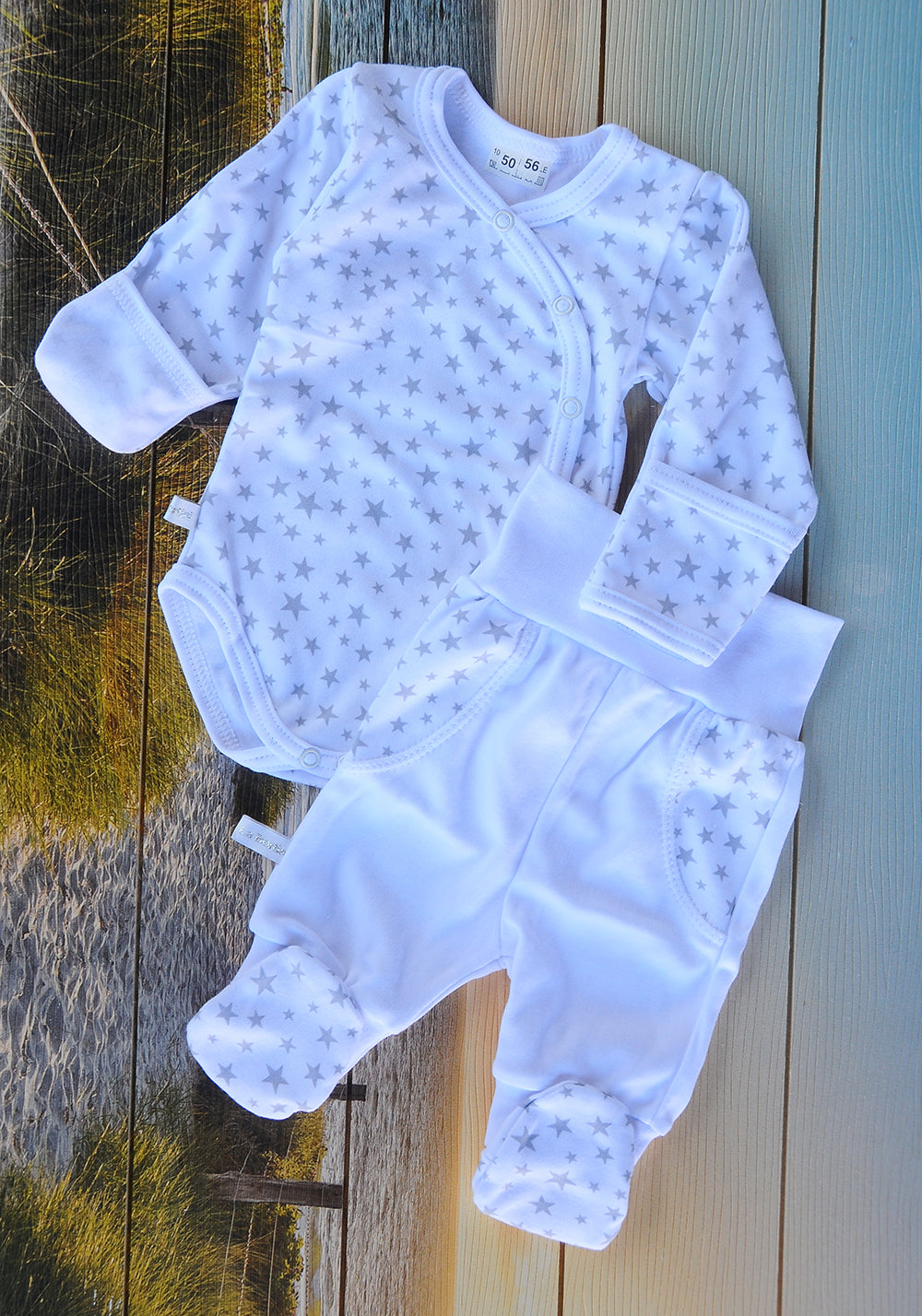 Body und Hose Baby Anzug 2tlg