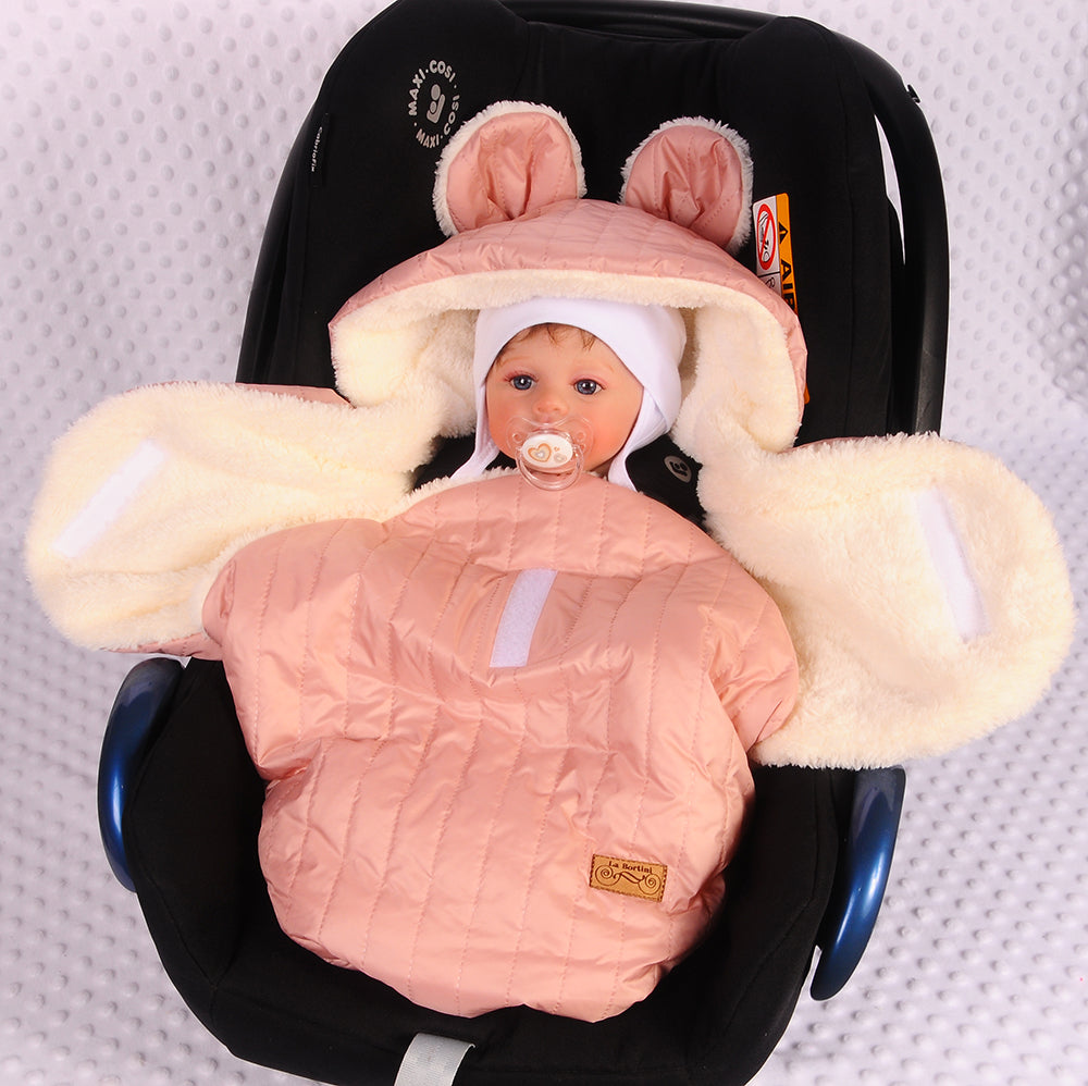 Einschlagdecke für Babyschale Autositz Baby Decke Universal