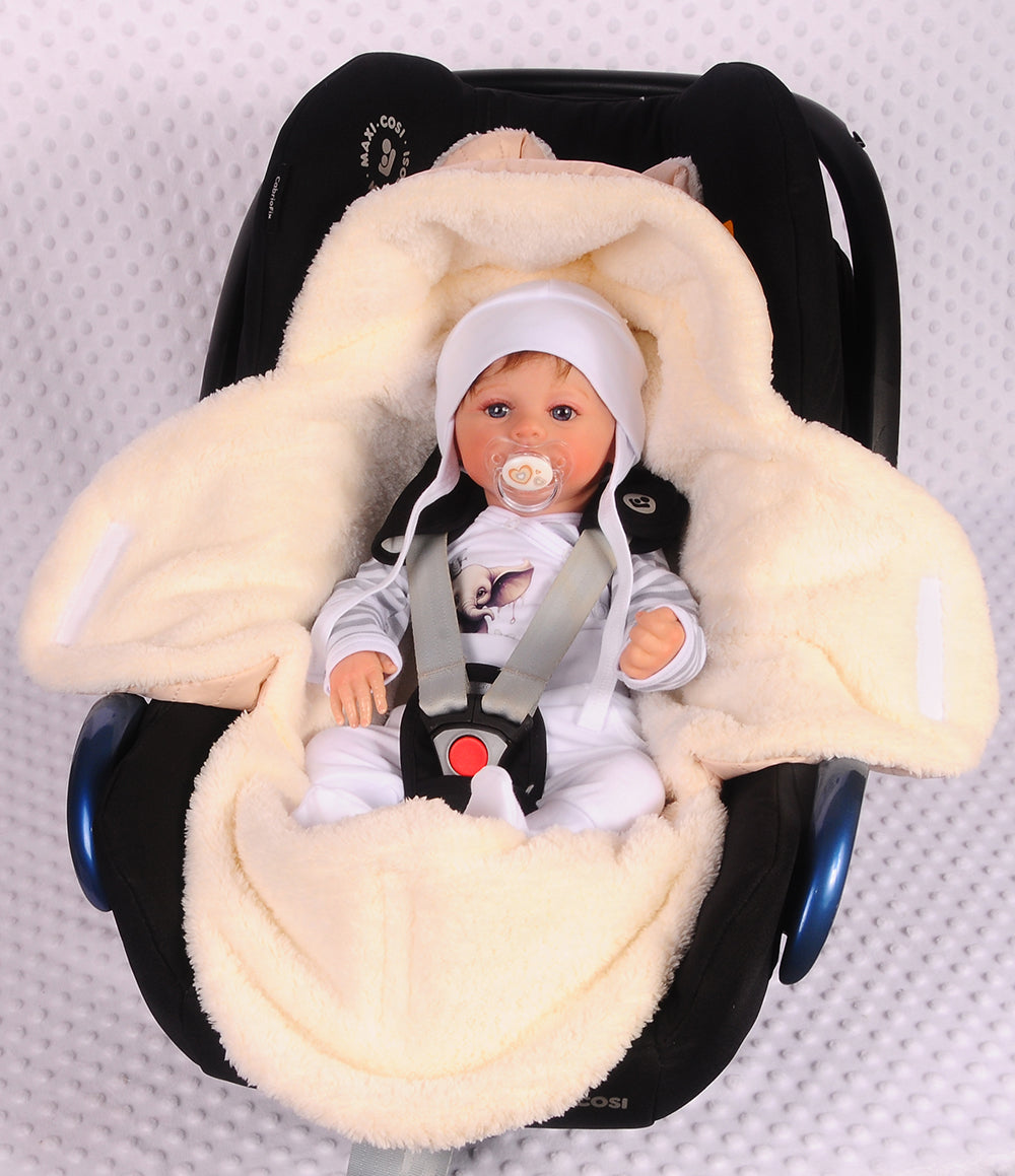 Einschlagdecke für Babyschale Autositz Baby Decke Universal