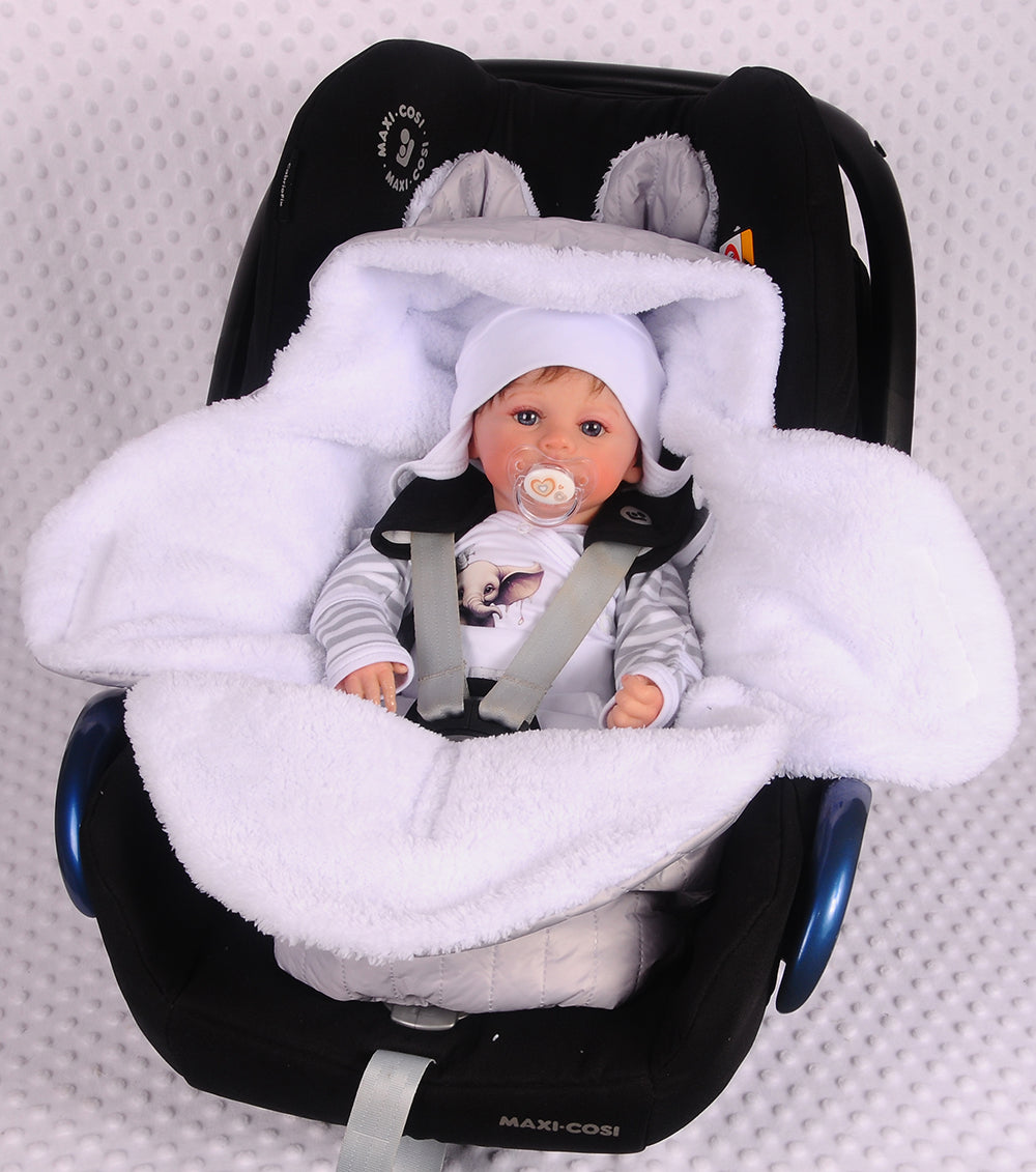 Einschlagdecke für Babyschale Autositz Baby Decke Universal