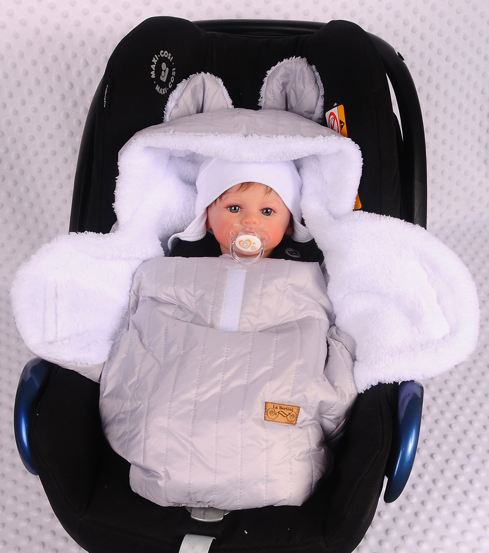 Einschlagdecke für Babyschale Autositz Baby Decke Universal