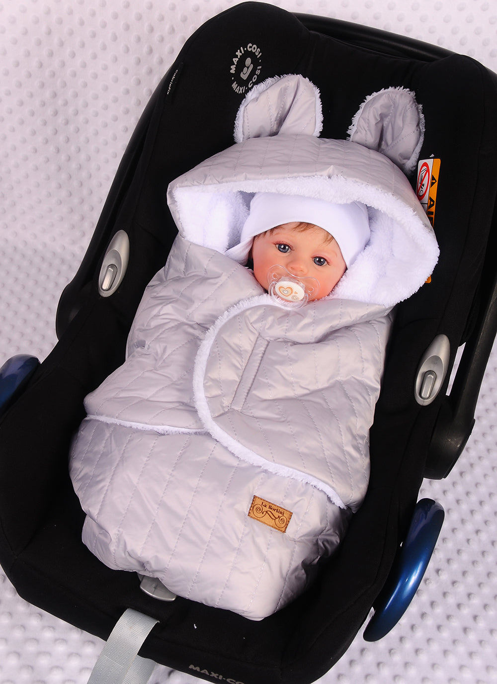 Einschlagdecke für Babyschale Autositz Baby Decke Universal