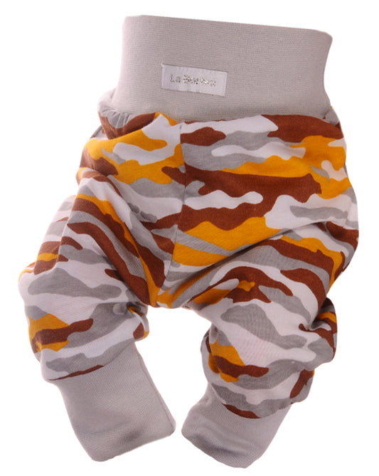 Baby Hose in Braun Grau