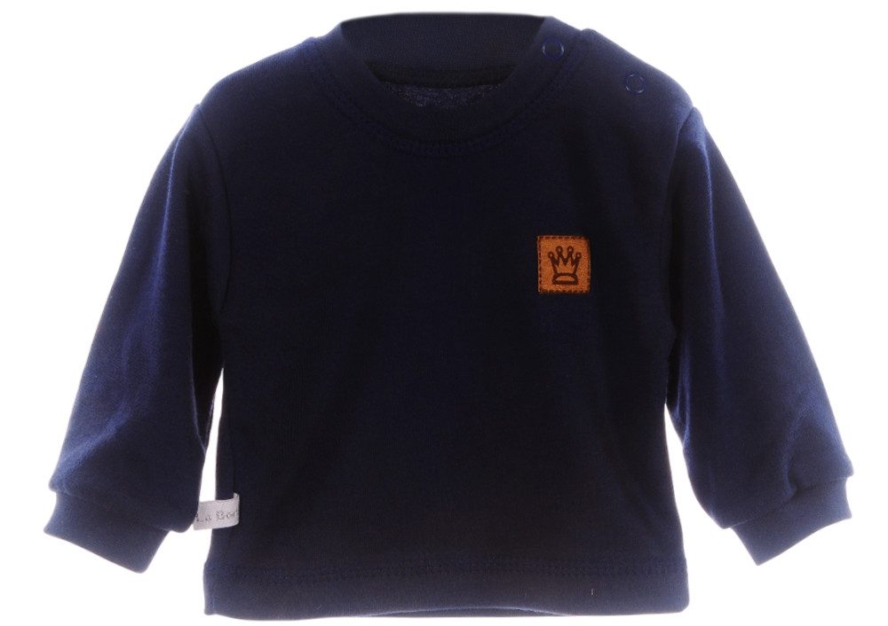 Baby Anzug Langarmshirt und Mitwachshose in Blau