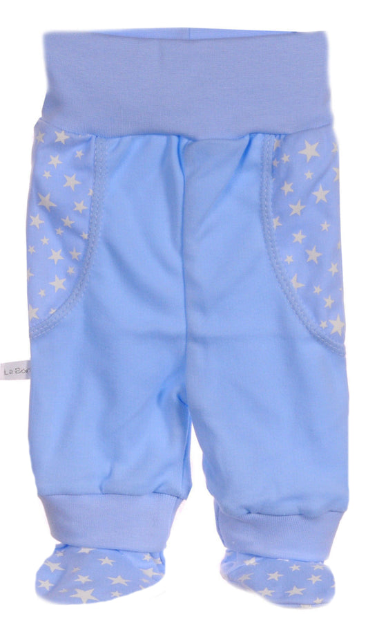 Schlupfhose Hose mit Füßchen für Baby und Kinder