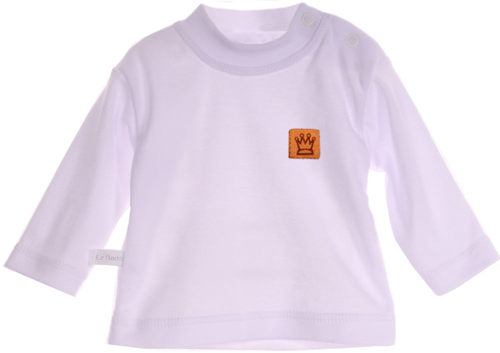 Baby Anzug Langarmshirt Hose Mütze Erstlingsset weiß gelb