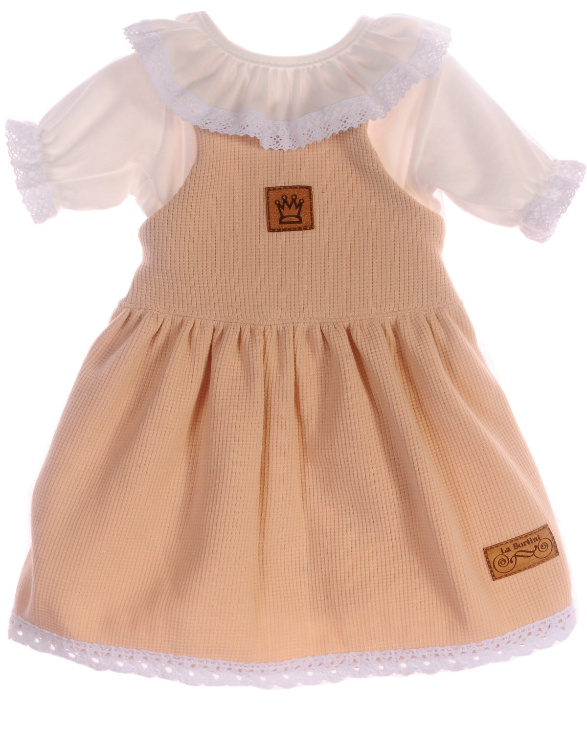 Trägerkleid Baby Kleid und Body Latzkleid Trägerrock Kurzarmbody