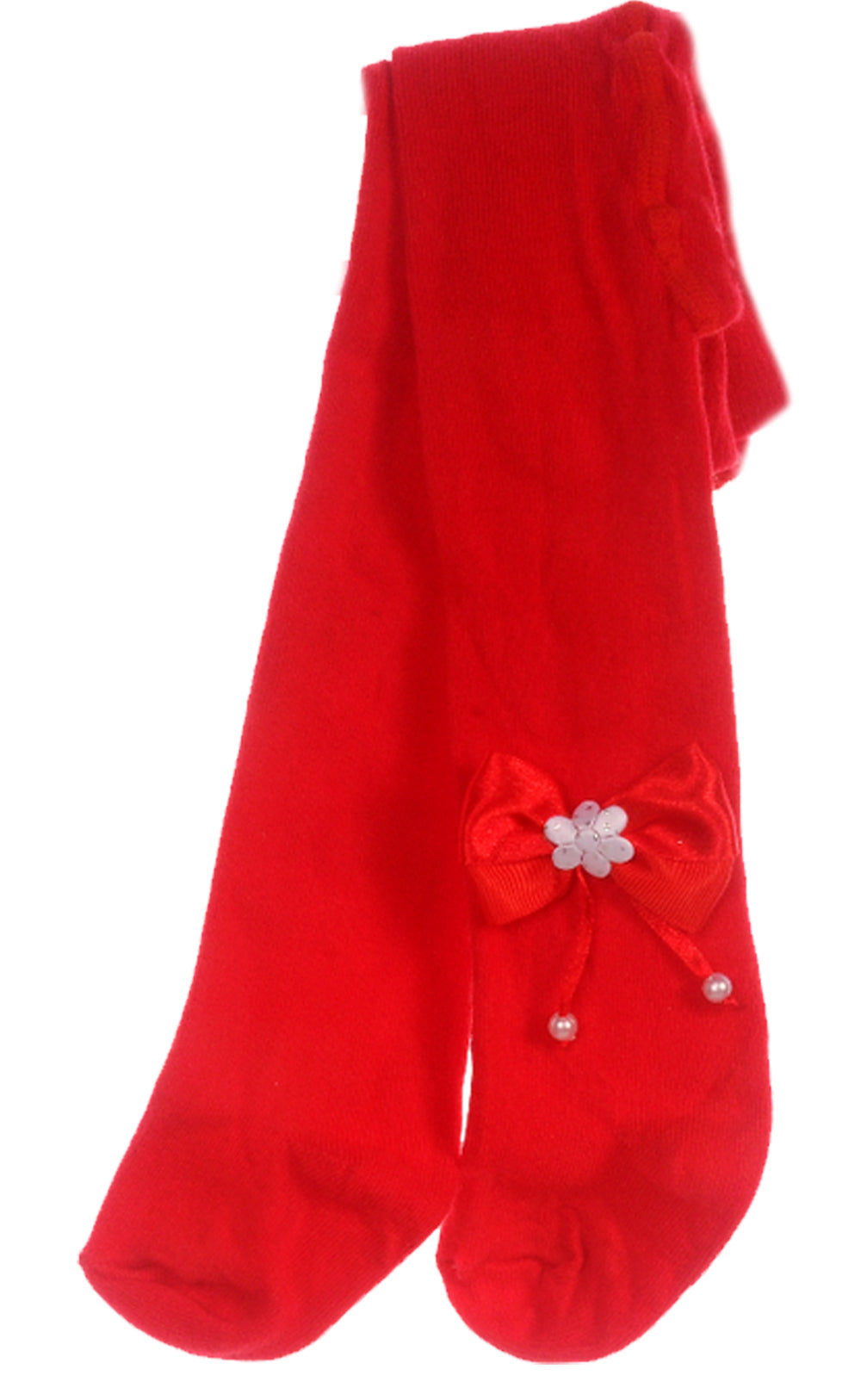 Strumpfhose in Rot für Baby und Kinder festlich