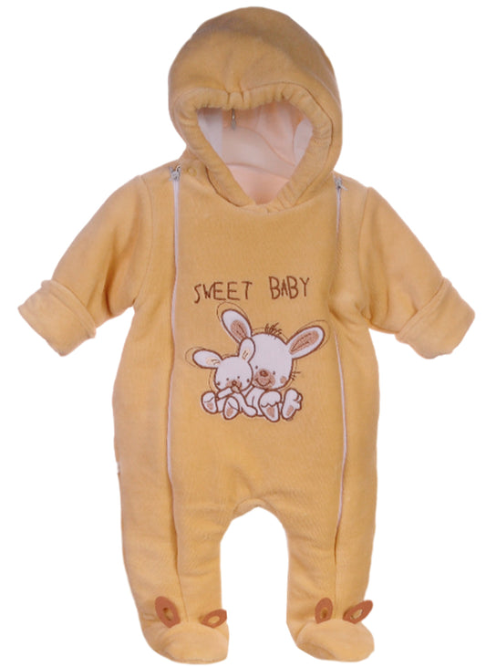 Schneeoverall Baby Wagenanzug Nickioverall Overall Schneeanzug mit Hasen