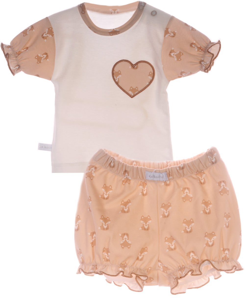 T-Shirt und Shorts Baby Anzug 2tlg