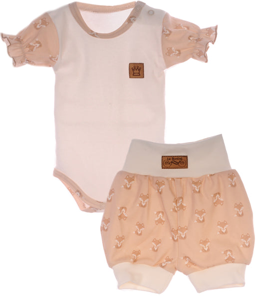 Body und Shorts Baby Anzug 2tlg