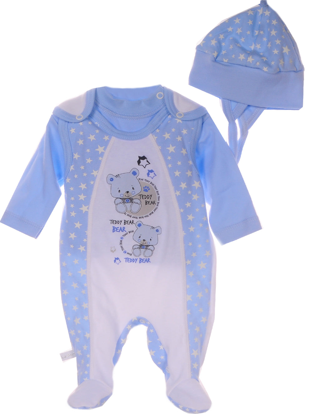 Strampler Mütze und Hemdchen Baby Anzug 44 50 56 62 68 74