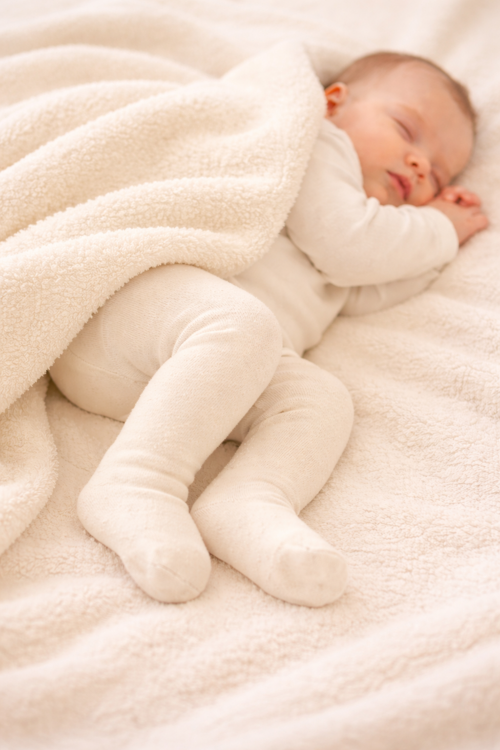 Erstlingsausstattung Paket 21 Tlg in Creme für Jungen