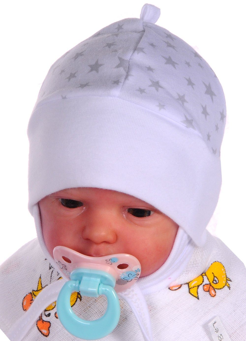 Baby Mütze Erstlingsmütze Haube