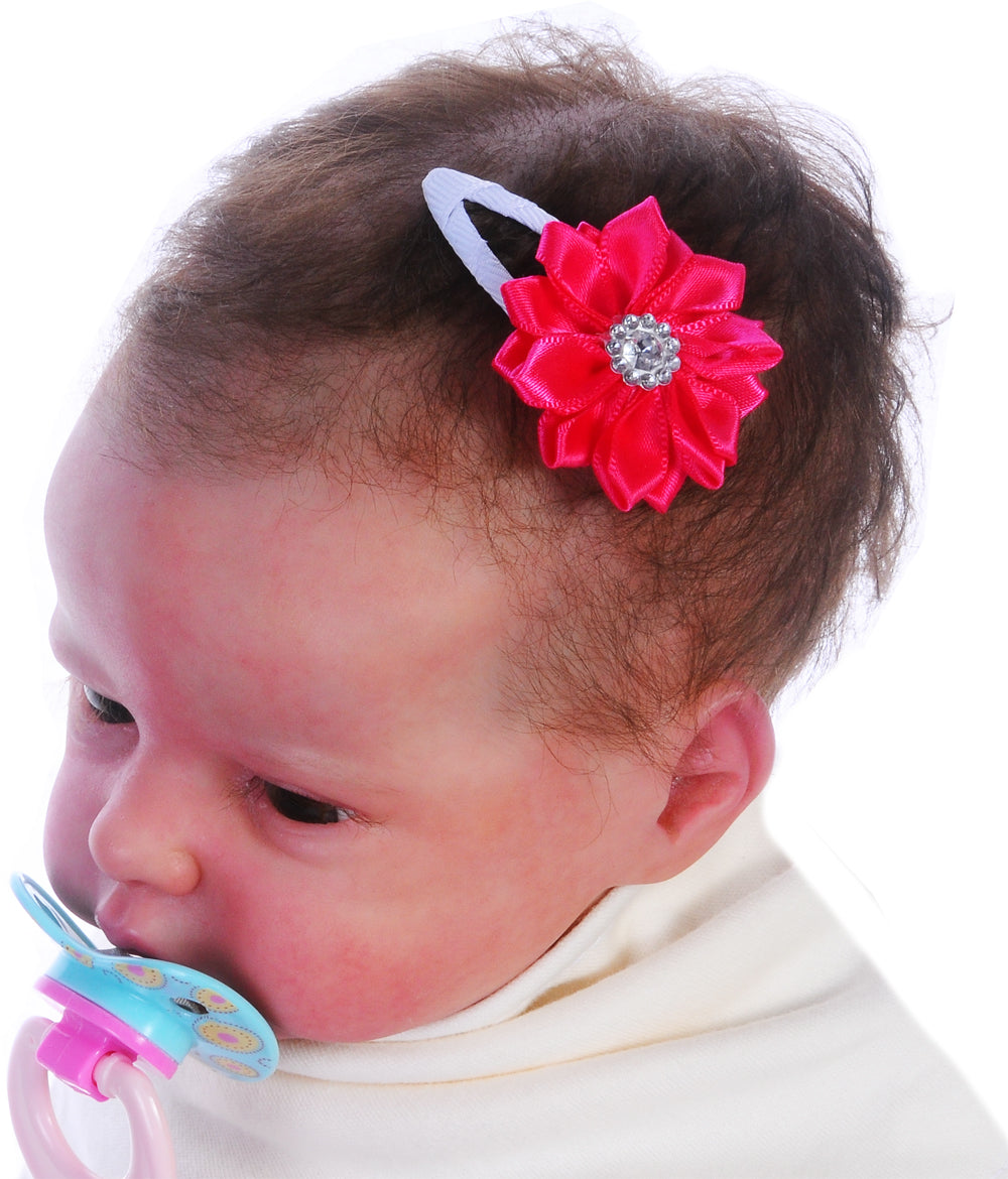 Haarclip Haarkalmmer Baby und Kinder Kopfschmuck Haarschmuck Blumen